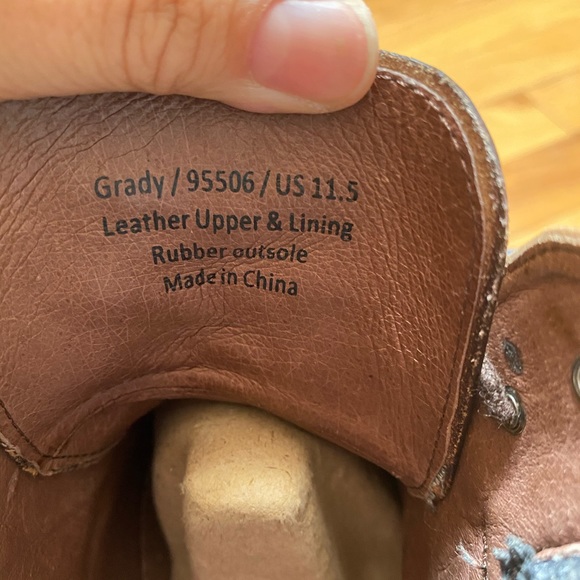 Warefield and grand men’s leather boot - Picture 5 of 6